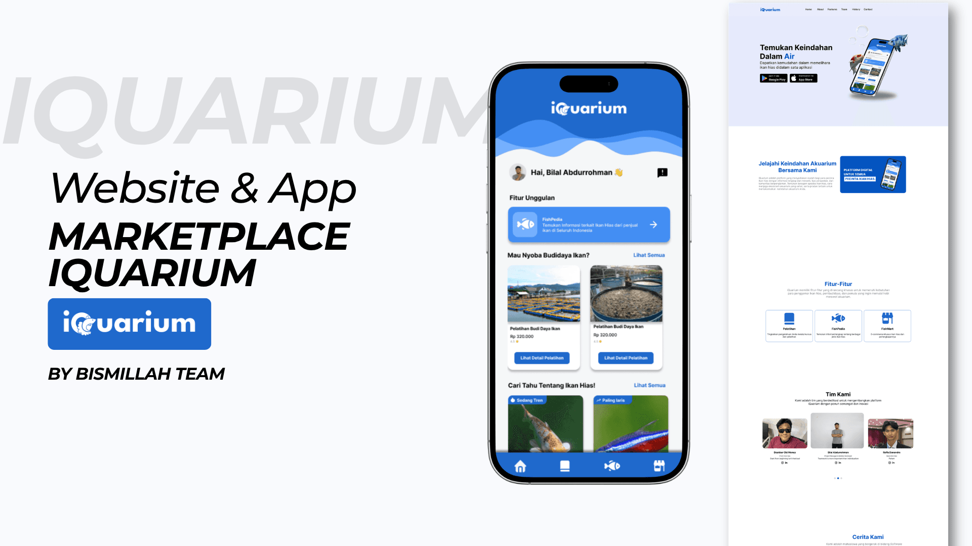 Website Marketplace iQuarium
